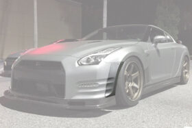 DarwinPRO 2012-2016 Nissan GTR R35 DBA VA Style Front Bumper Wide Body Flare - image 1