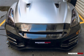 DarwinPRO 2008-2023 Nissan GTR R35 CBA DBA EBA 2024-Nismo Style Part Carbon Fiber Front Bumper - image 8
