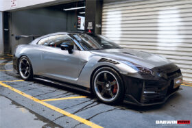 DarwinPRO 2008-2023 Nissan GTR R35 CBA DBA EBA 2024-Nismo Style Part Carbon Fiber Front Bumper - image 9