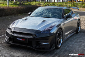 DarwinPRO 2008-2023 Nissan GTR R35 CBA DBA EBA 2024-Nismo Style Part Carbon Fiber Front Bumper - image 10