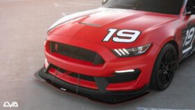 LiquiVinyl 2015-2020 Ford Mustang Shelby GT350R Front Splitter