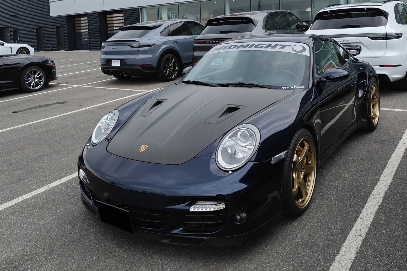DarwinPRO 2005-2012 Porsche 911 997 Carrera & S & 4S & Turbo & 06-12 Cayman 987 GT2RS Style Hood