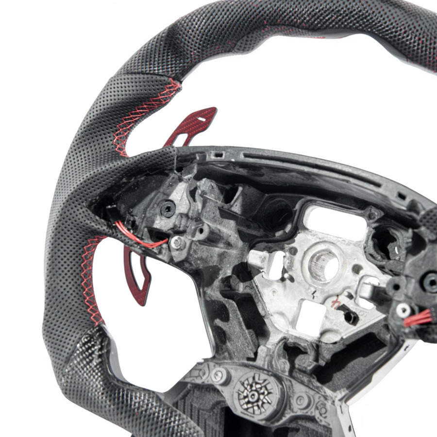 2014-2019 Chevrolet Corvette C7 Carbon Fiber Magnetic Paddle Shifter Pair