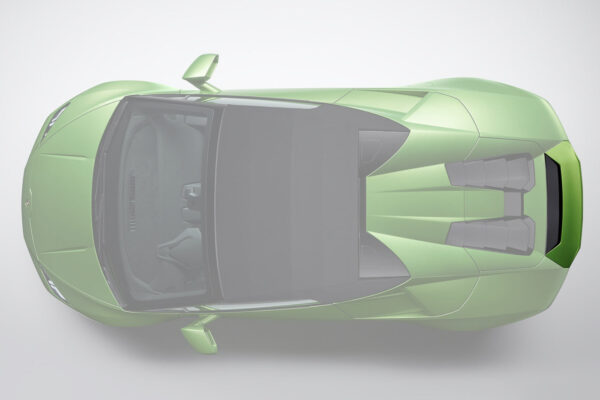 DarwinPRO 2015-2025 Lamborghini Huracan LP610 & LP580 & EVO & Tecnica Carbon Fiber Wing Base