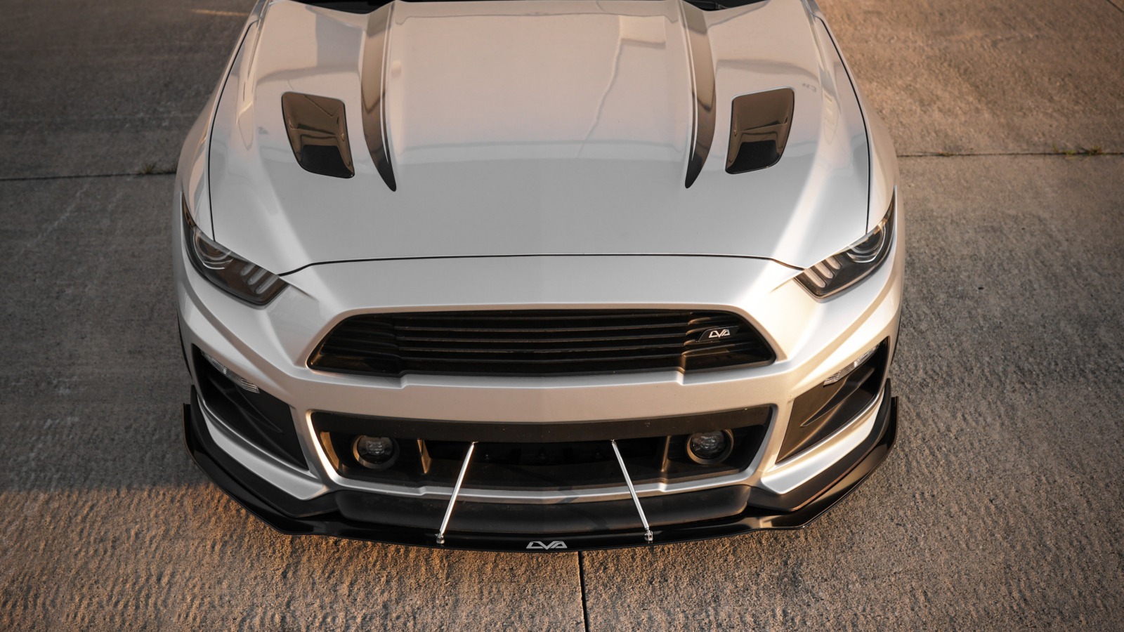 LiquiVinyl 2015-2017 Ford Mustang Roush Front Splitter