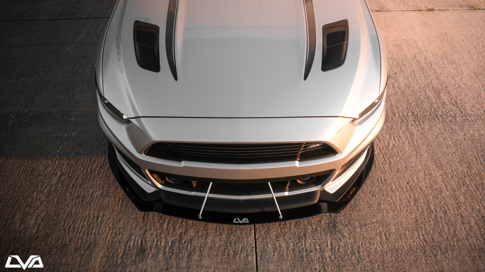 LiquiVinyl 2015-2017 Ford Mustang Roush Front Splitter