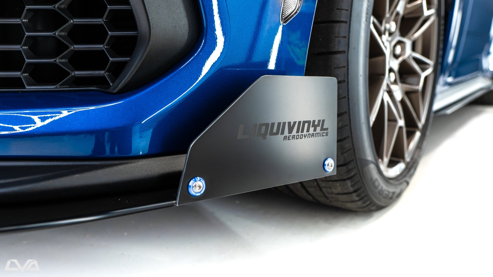 LiquiVinyl 2024-2026 Ford Mustang S650 Splitter Side Fins