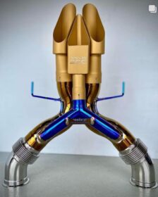 Unobtainium McLaren Senna X-Pipe Exhaust System - image 6