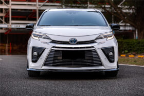 DarwinPRO 2021-UP Toyota GR SIENNA CA-II Style PP Material Front Bumper With Light - image 1