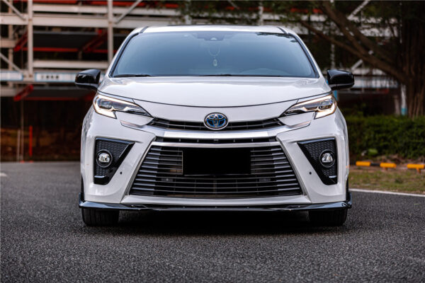 DarwinPRO 2021-UP Toyota GR SIENNA CA-II Style PP Material Front Bumper With Light