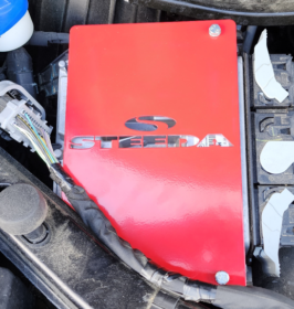 2020-2025 Ford Explorer – Steeda ECU Cover - Red (4)