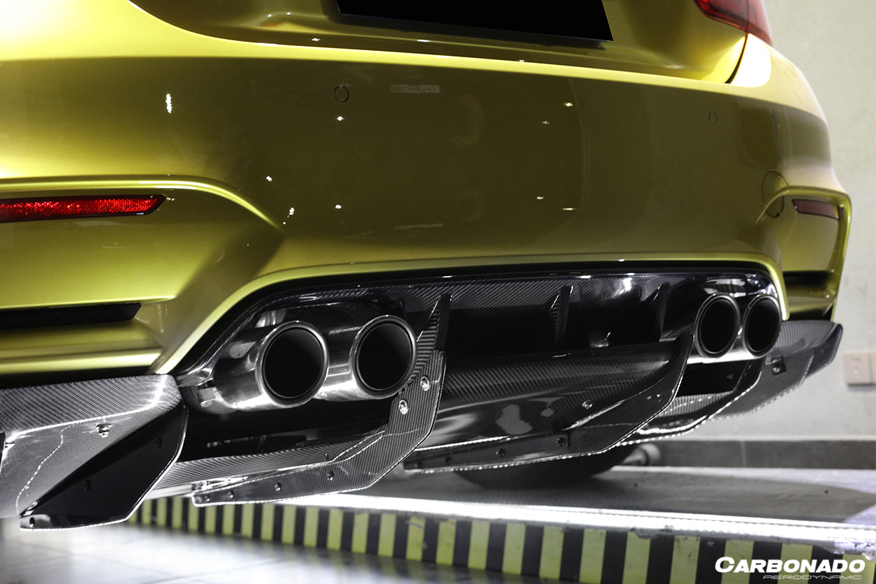 DarwinPRO 2014-2020 BMW M3 F80 & M4 F82 VA Style Carbon Fiber Rear Lip