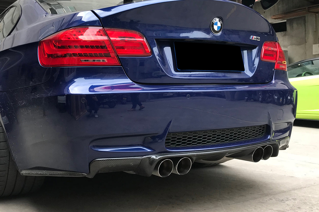 DarwinPRO 2008-2012 BMW M3 E92 E93 VA Style Carbon Fiber Rear Lip