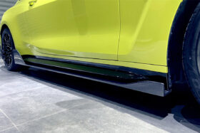 DarwinPRO 2021-UP BMW M4 G82 G83 BKSS Style Carbon Fiber Side Skirts - image 8