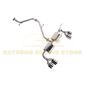 Extreme Online Store EOS 2019-Present Corolla Hatchback Quad Tips Cat Back Exhaust