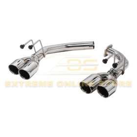 Extreme Online Store EOS Acura TLX Stainless Steel Muffler Delete Quad Tips Axle Back Exhaust