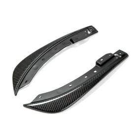 Anderson Composites 2008-2014 Dodge Challenger Carbon Fiber Front Bumper Canards (Pair)