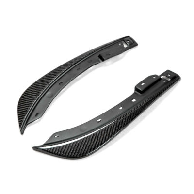 Anderson Composites 2008-2014 Dodge Challenger Carbon Fiber Front Bumper Canards (Pair)