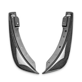 Anderson Composites 2008-2014 Dodge Challenger Carbon Fiber Front Bumper Canards (Pair)