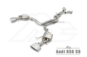 Fi Exhaust 2020-2022 Audi RS6 Avant (C8) Valvetronic Exhaust System - image 2