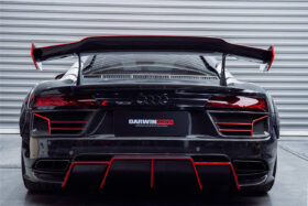 DarwinPRO 2016-2018 Audi R8 Coupe & Spyder IMPII Part Carbon Fiber Rear Bumper - image 1