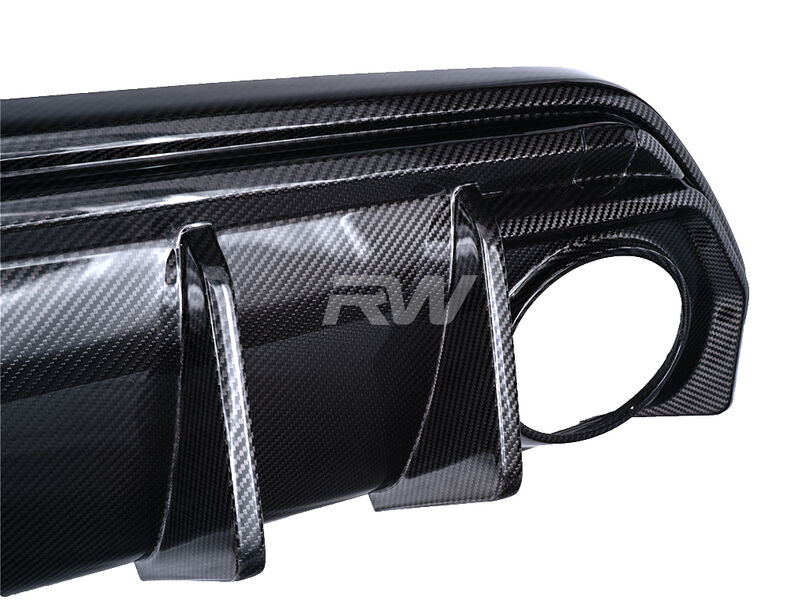 RW Carbon Audi RS3 8Y Carbon Fiber Diffuser 2025+