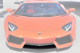 DarwinPRO 2011-2016 Lamborghini Aventador LP700 Coupe Roadster  Carbon Fiber Front Lip - image 1
