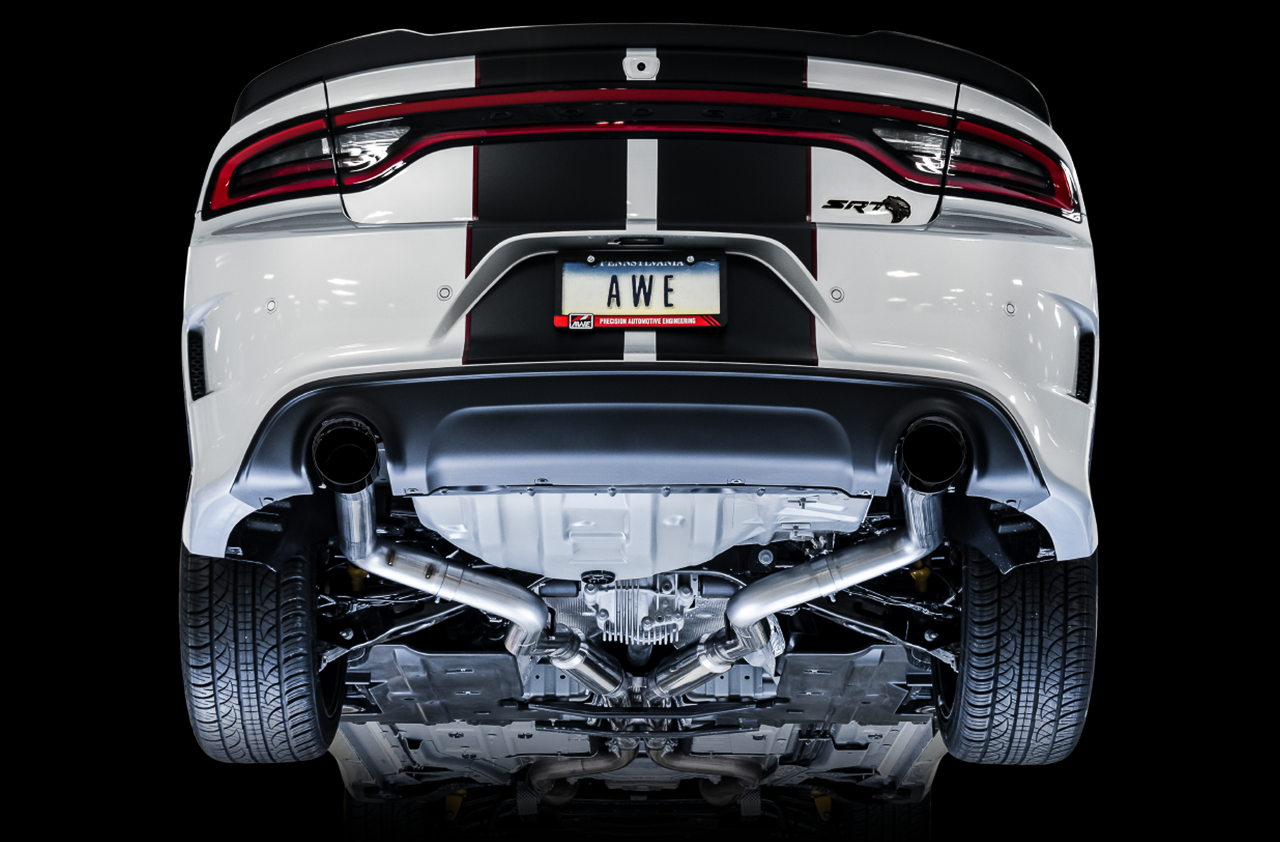2015+ Dodge Charger SRT 392 / Hellcat (6.4L / 6.2L SC) — AWE Touring Cat-Back