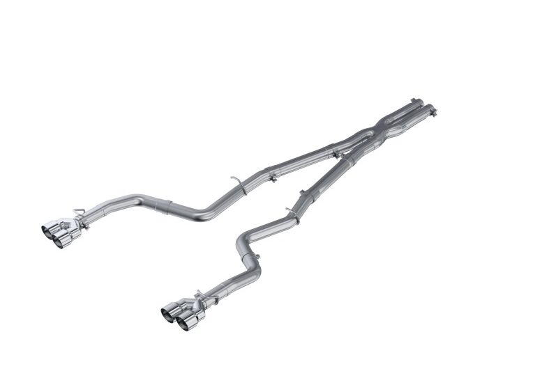 MBRP 2015-2016 Dodge Challenger R/T 5.7L 3-Inch Cat-Back Exhaust - Race Profile, Aluminized Steel