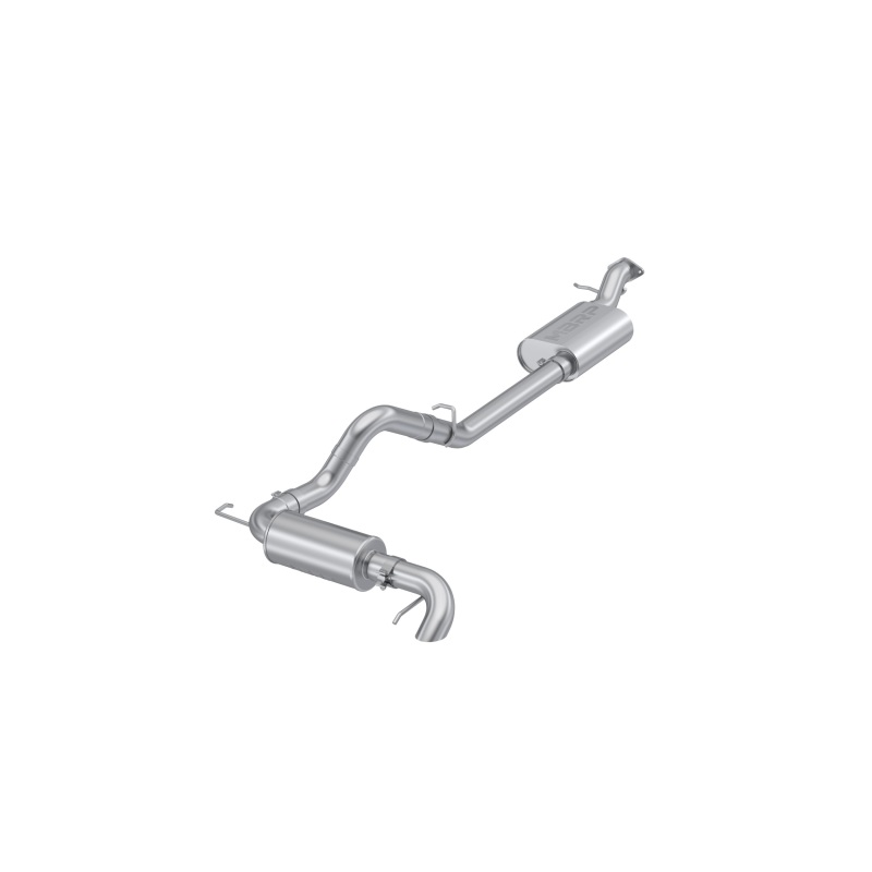 MBRP 2021-2023 Ford Bronco 2.3L/2.7L 3" Single High-Clearance Cat-Back Aluminized