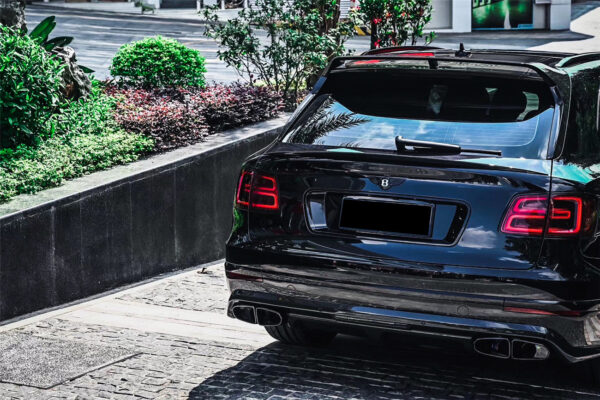 DarwinPRO 2016-2019 Bentley Bentayga OD Style Carbon Fiber Rear Lip