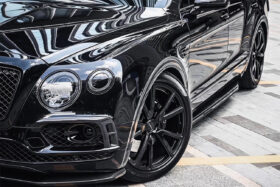 DarwinPRO 2016-2019 Bentley Bentayga OD Style Carbon Fiber Front Bumper Vent canards - image 3