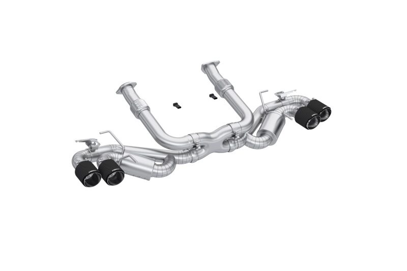 MBRP 2020-2024 Chevrolet Corvette Stingray 6.2L 3-Inch Cat-Back Exhaust - Active Profile, T304 Stainless