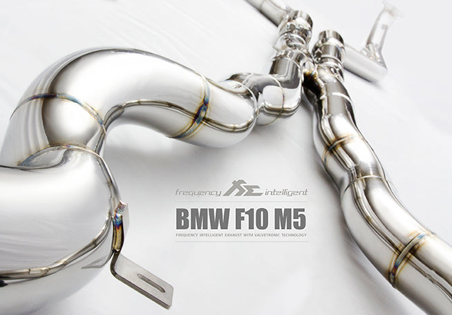 Fi Exhaust F10 M5 Catless Downpipe With Ceramic Coating (Gold) for BMW M5 - Image 5