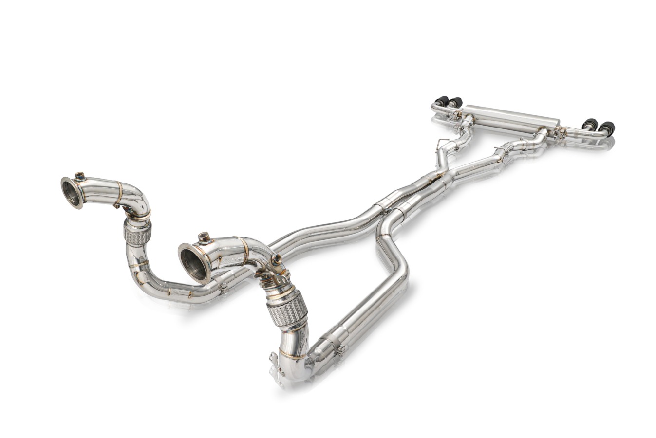 Fi EXHAUST F95 X5M/F96 X6M 4.4TT S63 2nd Catless Downpipe - Image 6