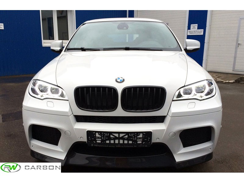 RW Carbon 2020-2025 BMW E70 X5 & E71 X6 Carbon Fiber Grilles