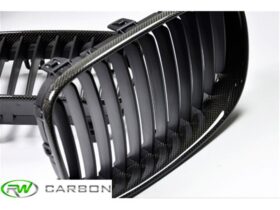 RW Carbon 2008-2013 BMW E82 E88 Carbon Fiber Kidney Grilles