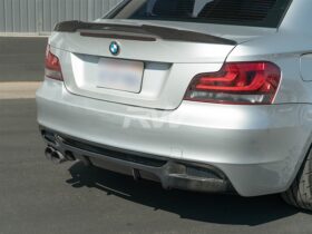 RW Carbon 2008-2013 BMW E82 Carbon Fiber M4 Style Trunk Spoiler