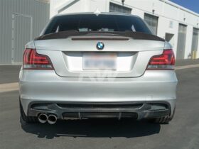 RW Carbon 2008-2013 BMW E82 Carbon Fiber M4 Style Trunk Spoiler