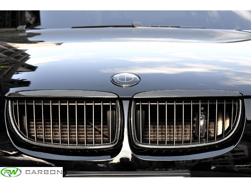 RW Carbon 2006-2011 BMW E90 E91 Carbon Fiber Grilles