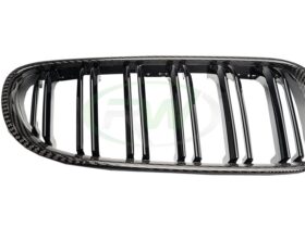 RW Carbon 2006-2011 BMW E92 E93 Carbon Fiber Double Slat Grilles