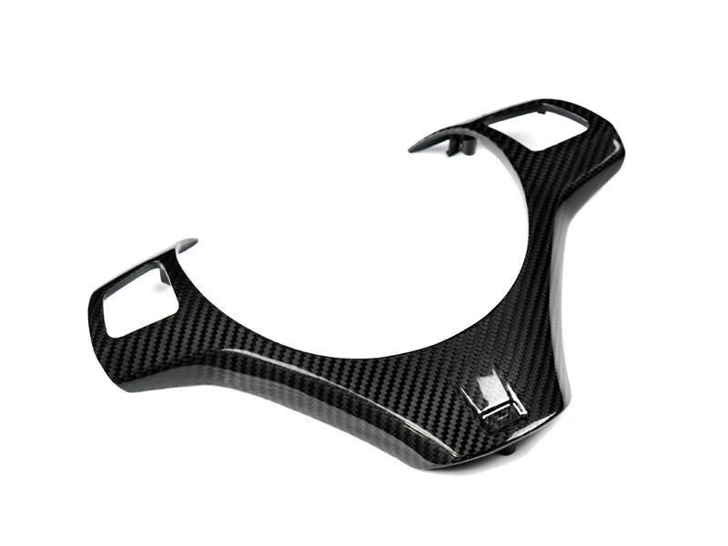 RW Carbon 2008-2013 BMW E9X M3 / E82 1M Carbon Fiber Steering Wheel Trim
