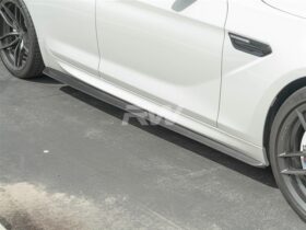 RW Carbon 2012-2018 BMW F06 DTM Carbon Fiber Side Skirt Extensions