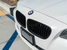 RW Carbon BMW 5 Series F10 Gloss Black Kidney Grilles
