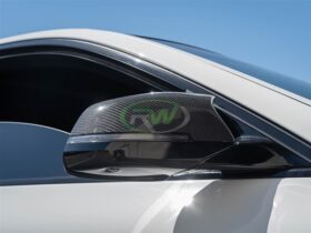 RW Carbon BMW F10 F13 F01 M Style CF Mirror Caps