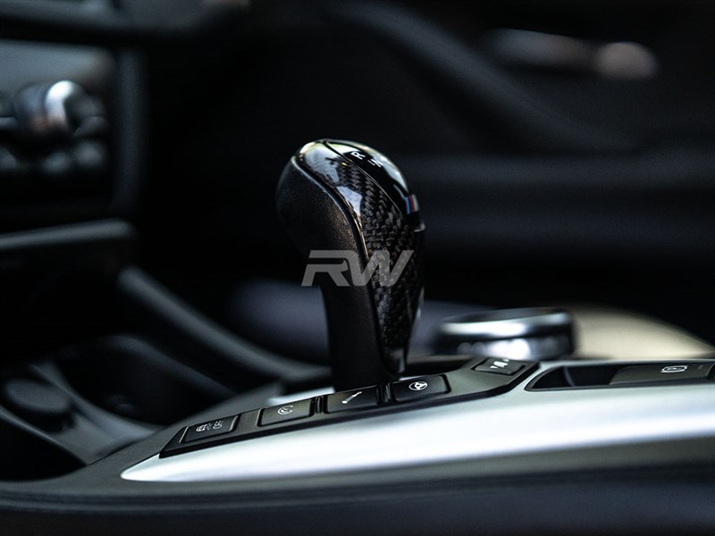 RW Carbon 2012-2020 BMW M Carbon Fiber Gear Selector Cover