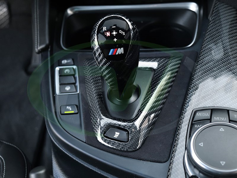 RW Carbon 2012-2020 BMW M Carbon Fiber Gear Selector Cover
