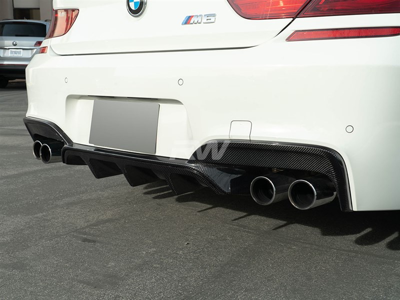 RW Carbon 2012-2018 BMW F06 F12 F13 640i 650i M6 Carbon Fiber Diffuser