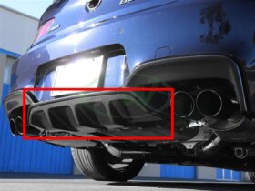 RW Carbon 2012-2018 BMW F06 F12 F13 M6 Carbon Fiber Center Diffuser