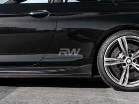 RW Carbon 2012-2018 BMW F06 F12 F13 Carbon Fiber Side Skirt Extensions